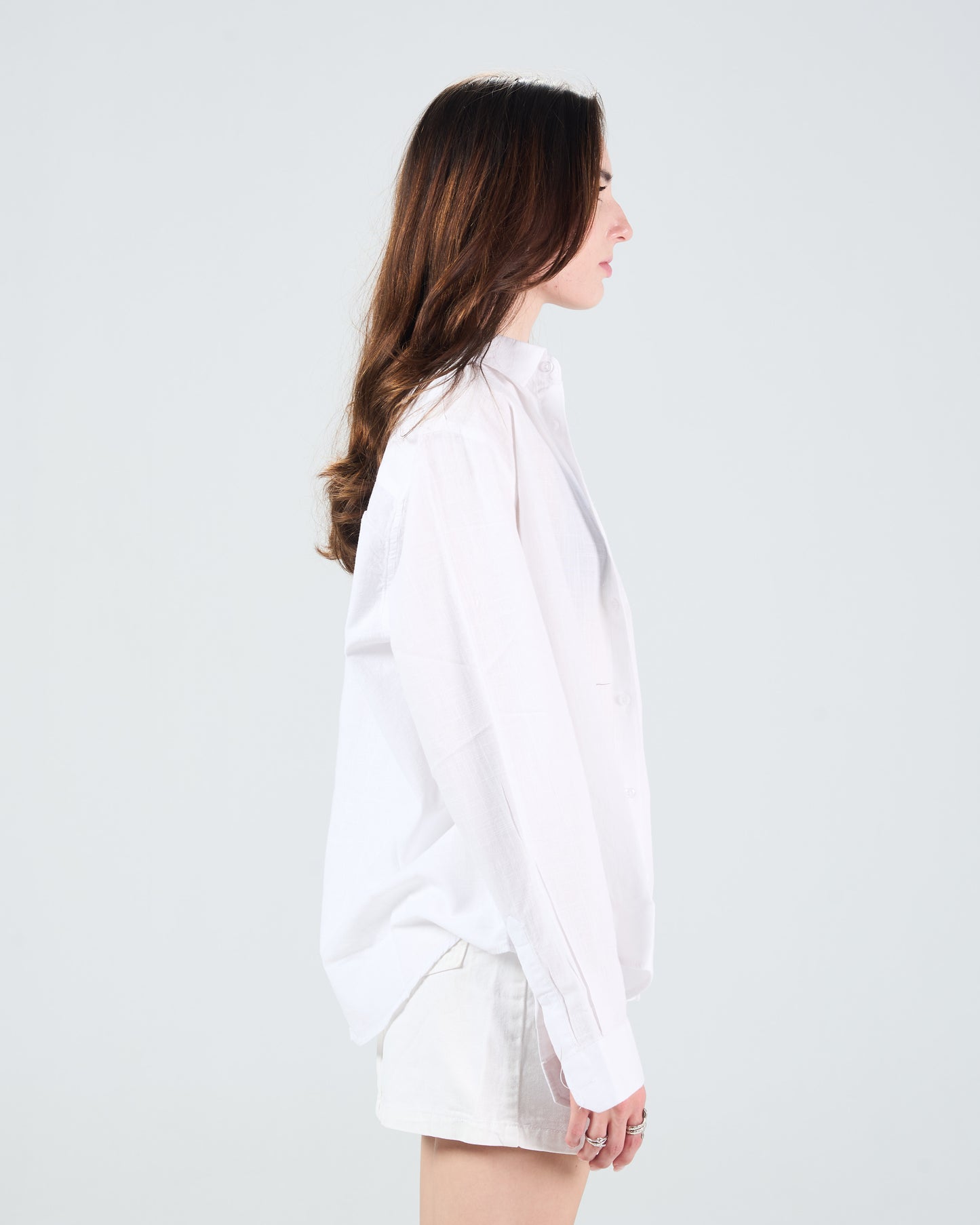 White Linen Shirt
