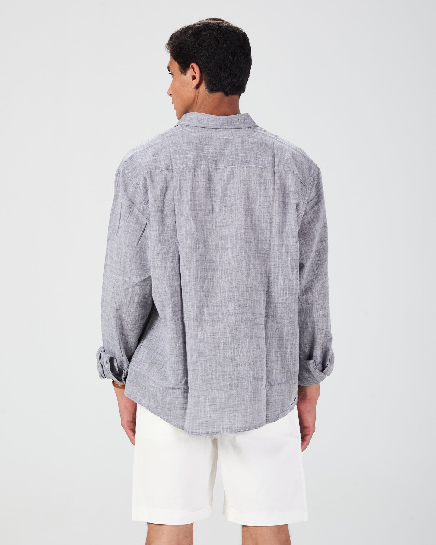 Grey Linen Shirt