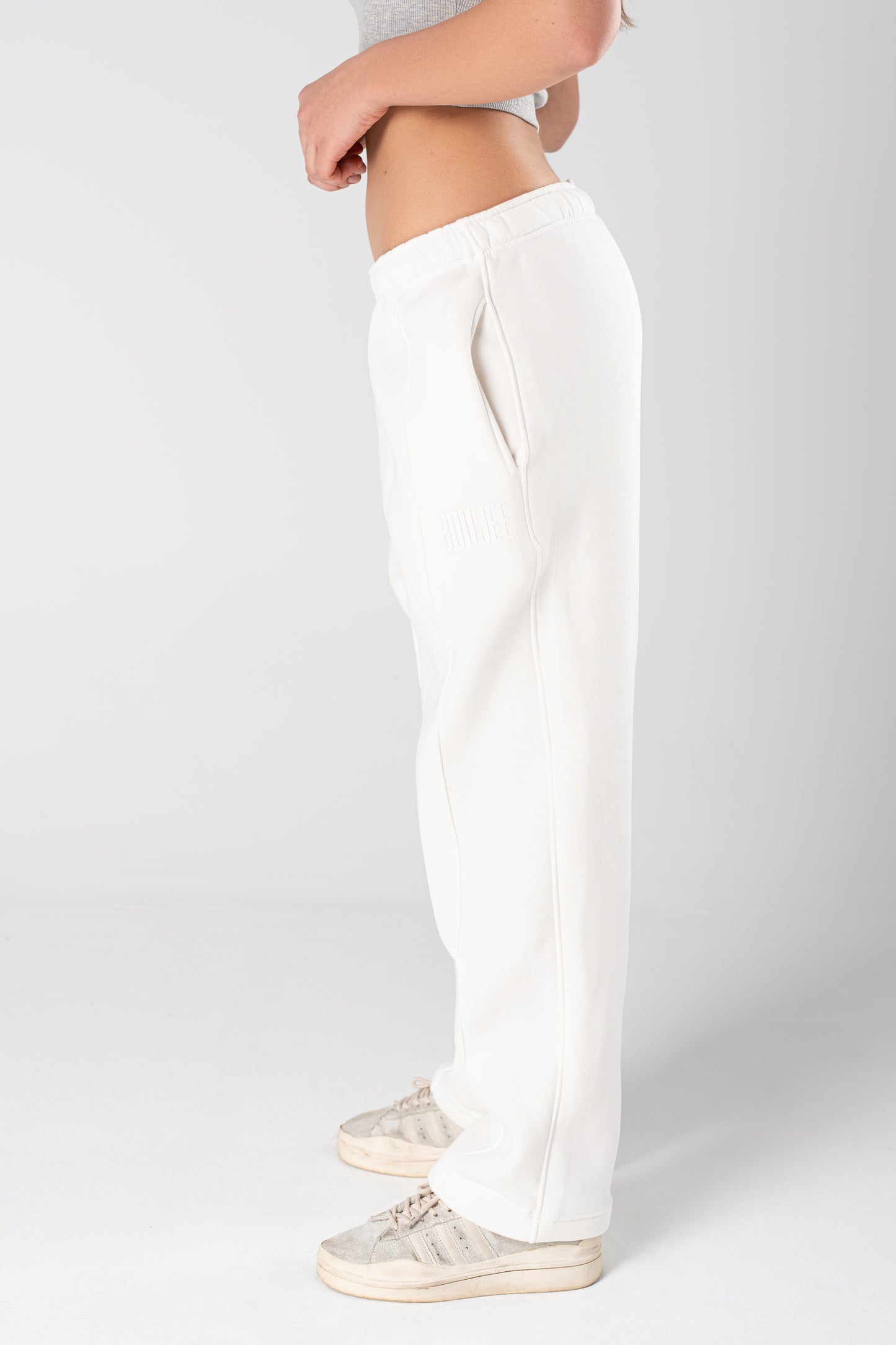 Uni-Sex off-white Wide Leg Sweatpants  "Limited edition"