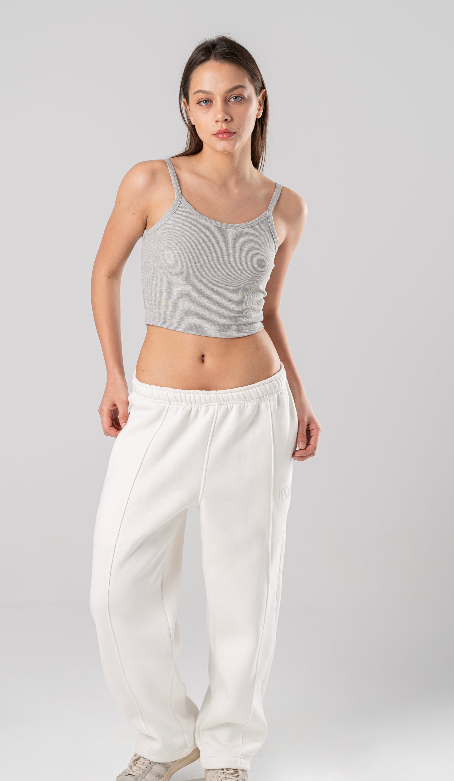 Uni-Sex off-white Wide Leg Sweatpants  "Limited edition"