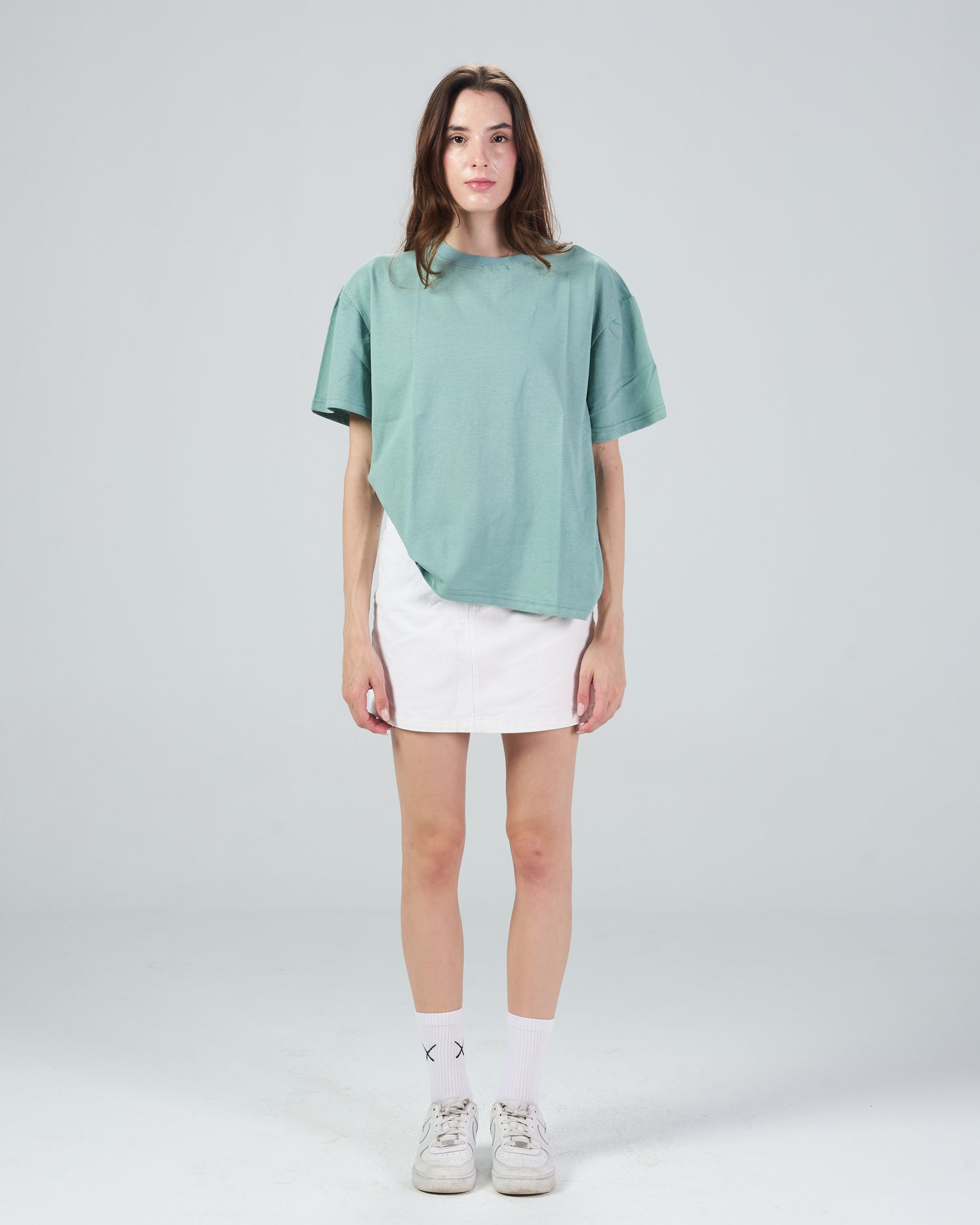 Mint Basic Boxy T-shirt