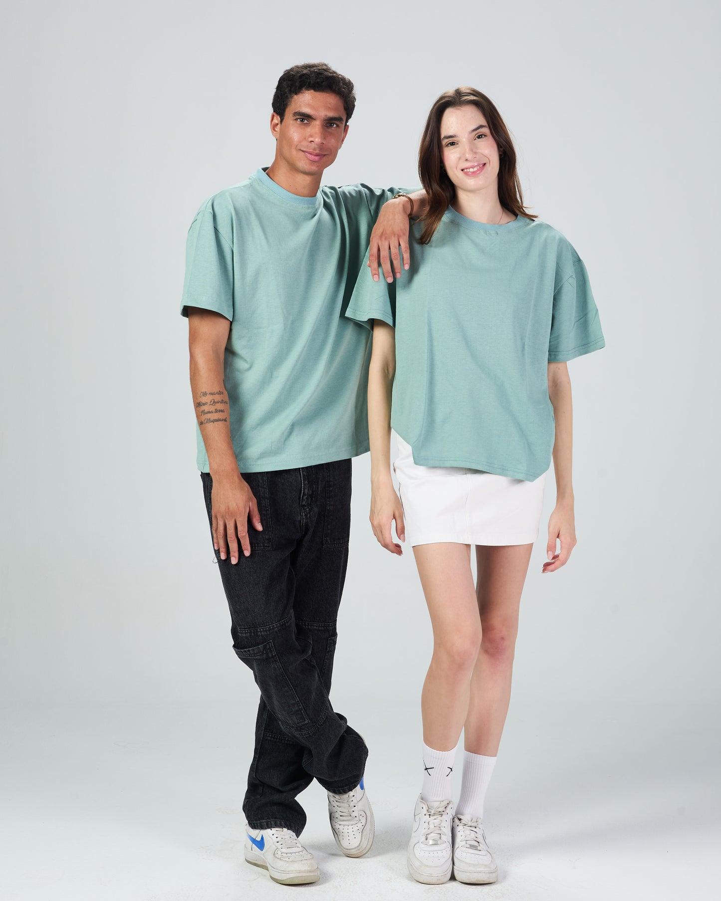 Mint Basic Boxy T-shirt