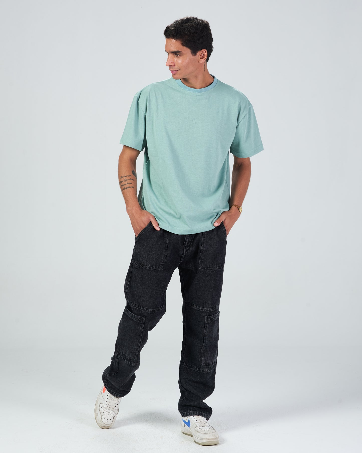 Mint Basic Boxy T-shirt