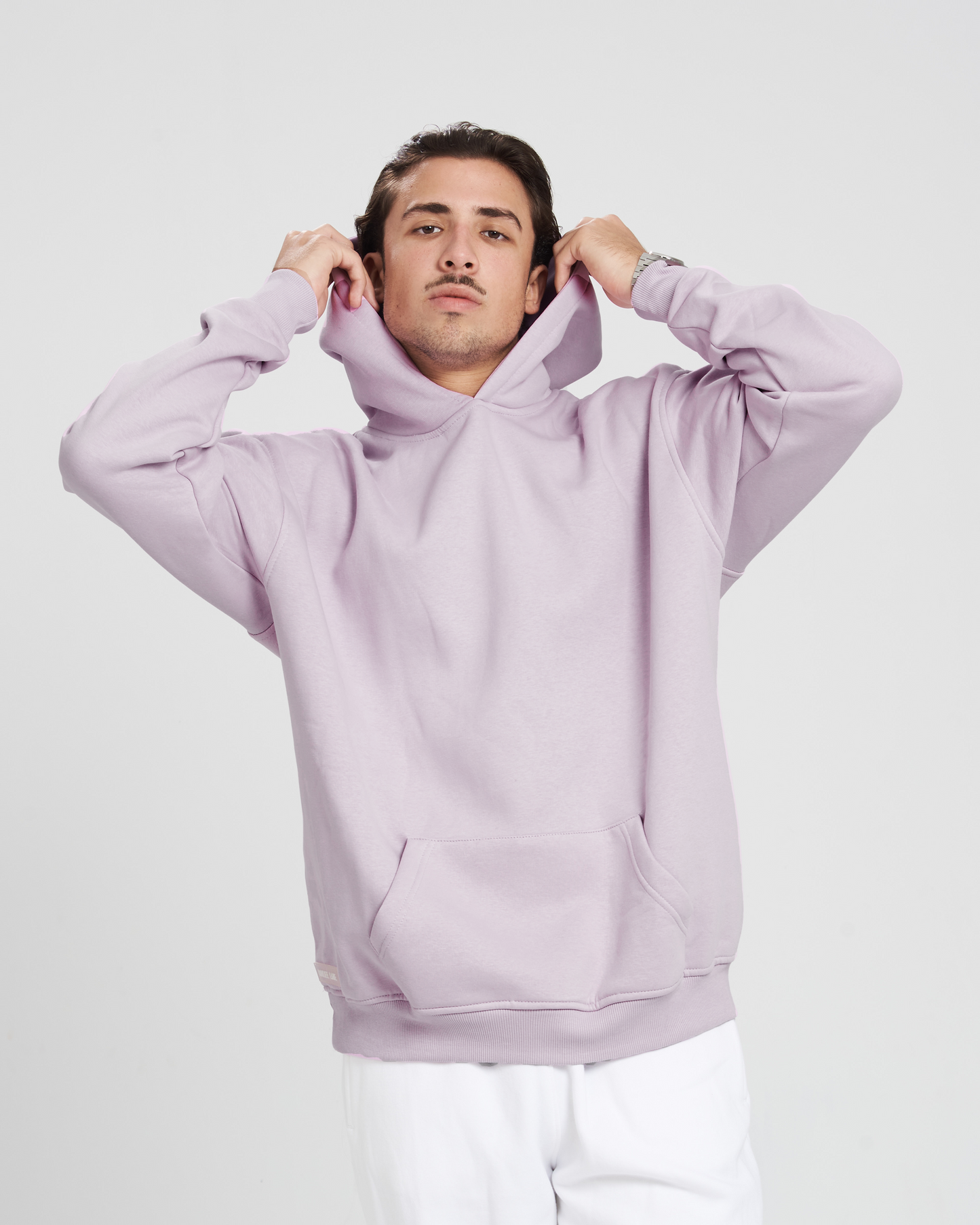 Lavender oversized unisex hoodie